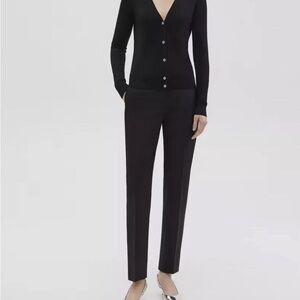 Theory Black Trousers